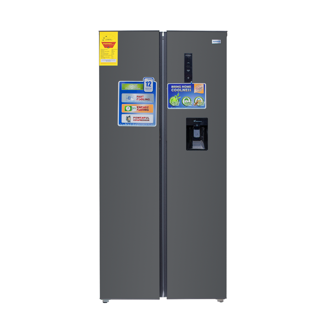Nasco 542Ltrs Side By Side Refrigerator