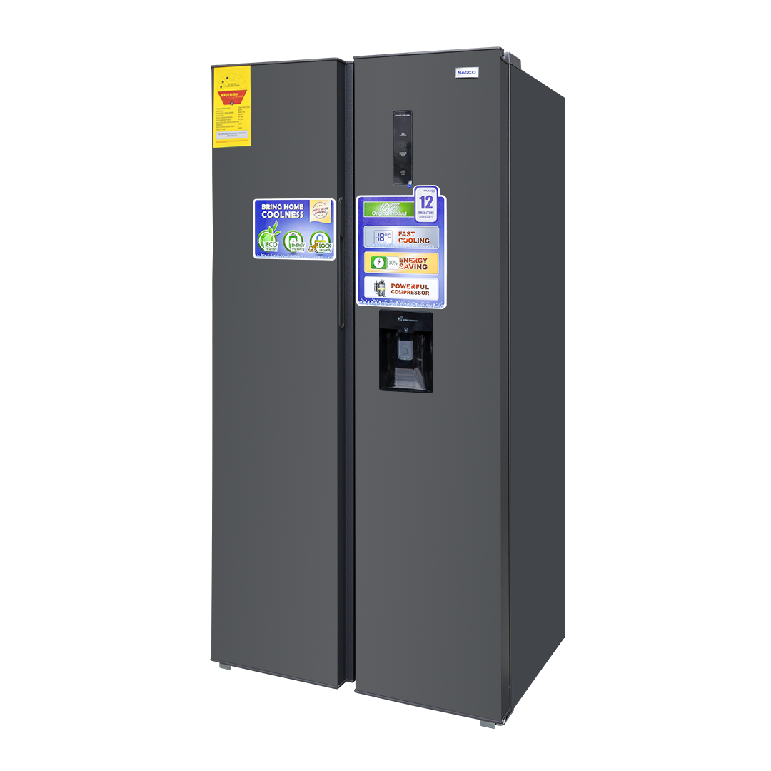 Nasco 542Ltrs Side By Side Refrigerator