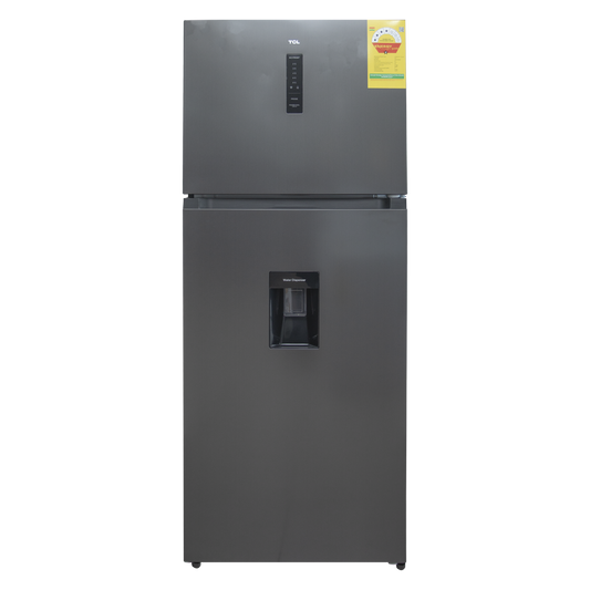 TCL 413L Top Mount Refrigerator with Water Dispenser - Energy Efficient