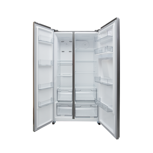 TCL 529L Side-by-Side Refrigerator with Water Dispenser - Twin ECO Inverter