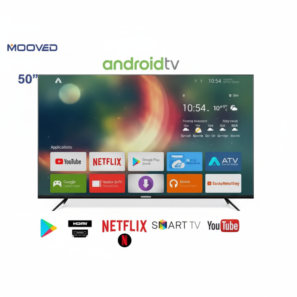 Enhanced Mooved 50" Android Smart TV