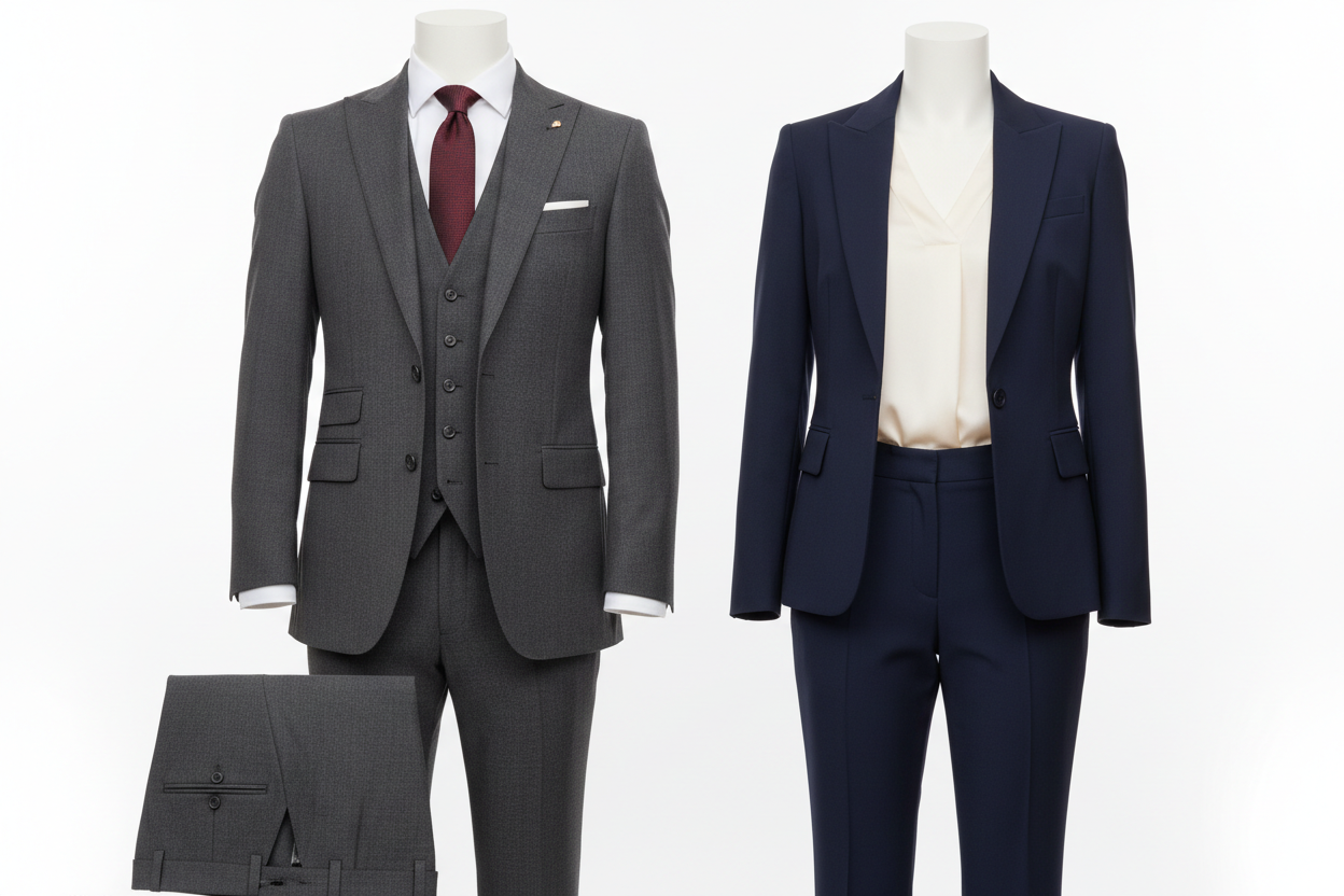 high quality suits for both men and women 